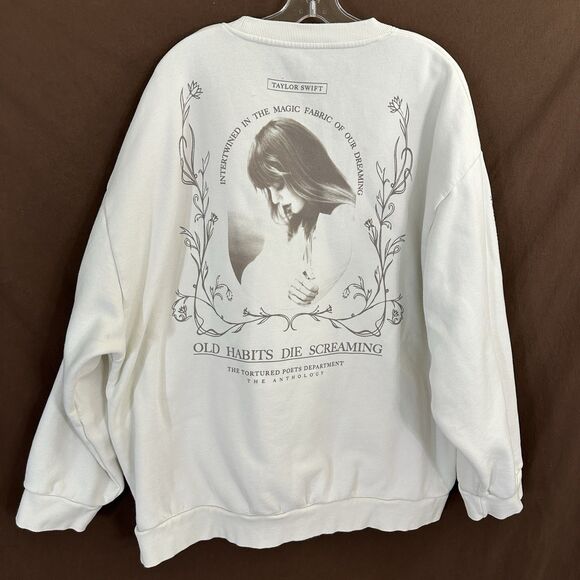 Taylor Swift The Tortured Poets Department The Anthology Crewneck Sweatshirt 3XL - Picture 5 of 6